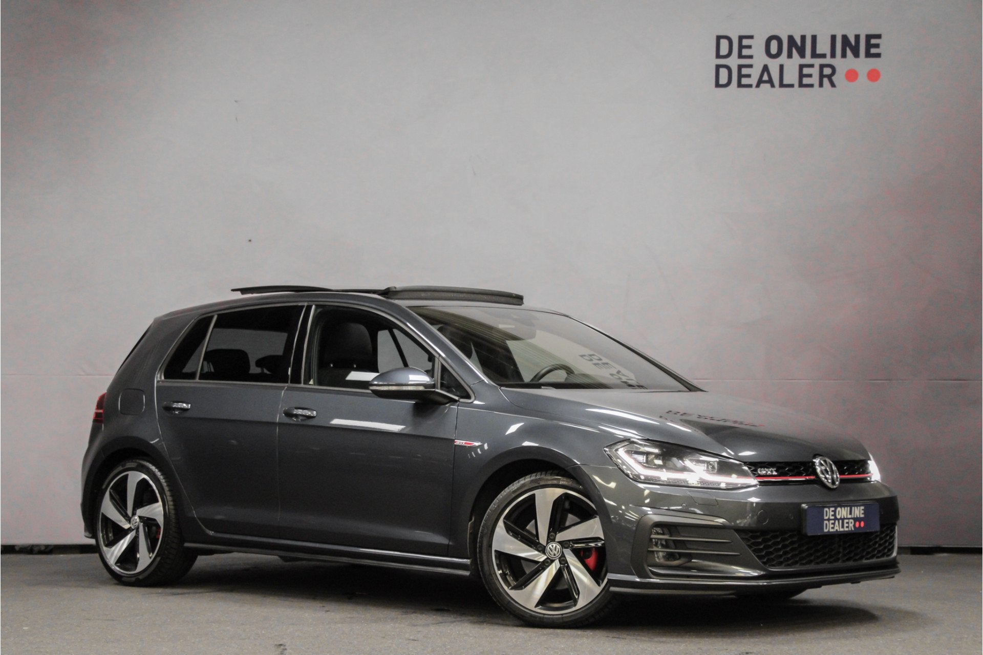 Volkswagen Golf GTI 2.0 TSI |Pano|Virtual|Carplay|Camera, Auto's, Gebruikt, Euro 6, 4 cilinders, Blauw