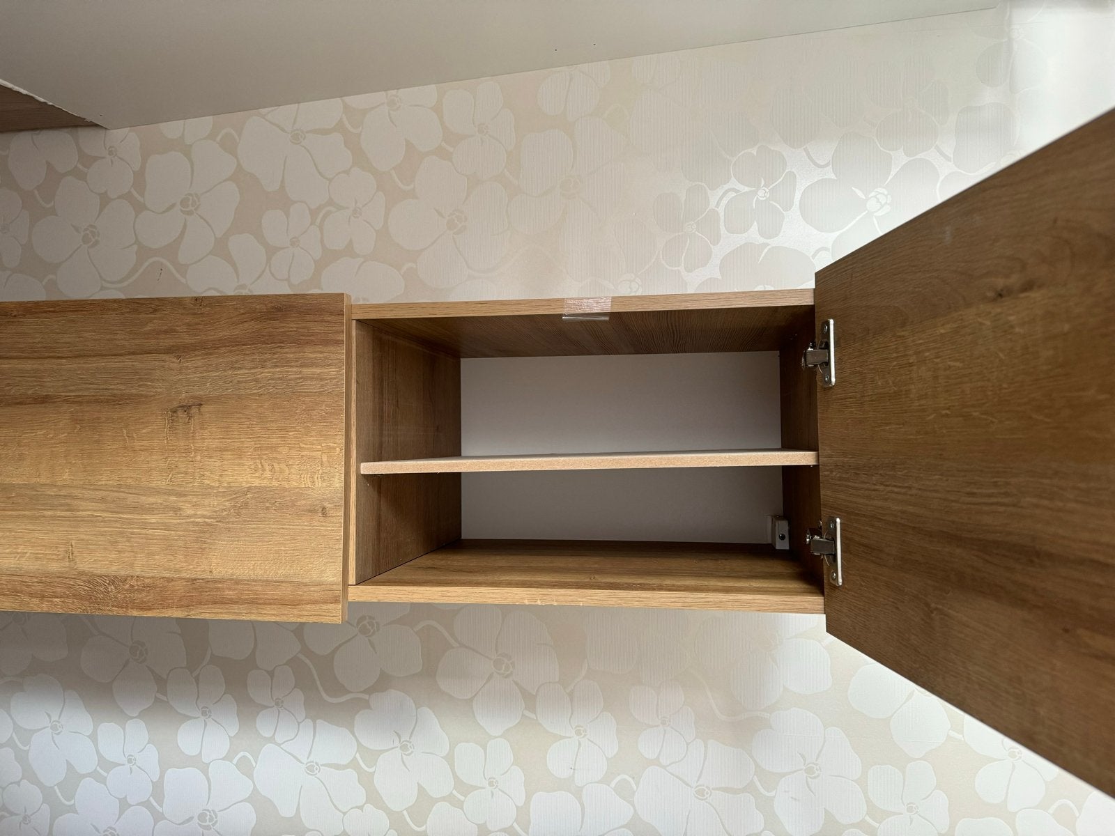 Hangend dressoir met deurtjes - 150cm breed, Ophalen, Gebruikt, 150 tot 200 cm, 25 tot 50 cm
