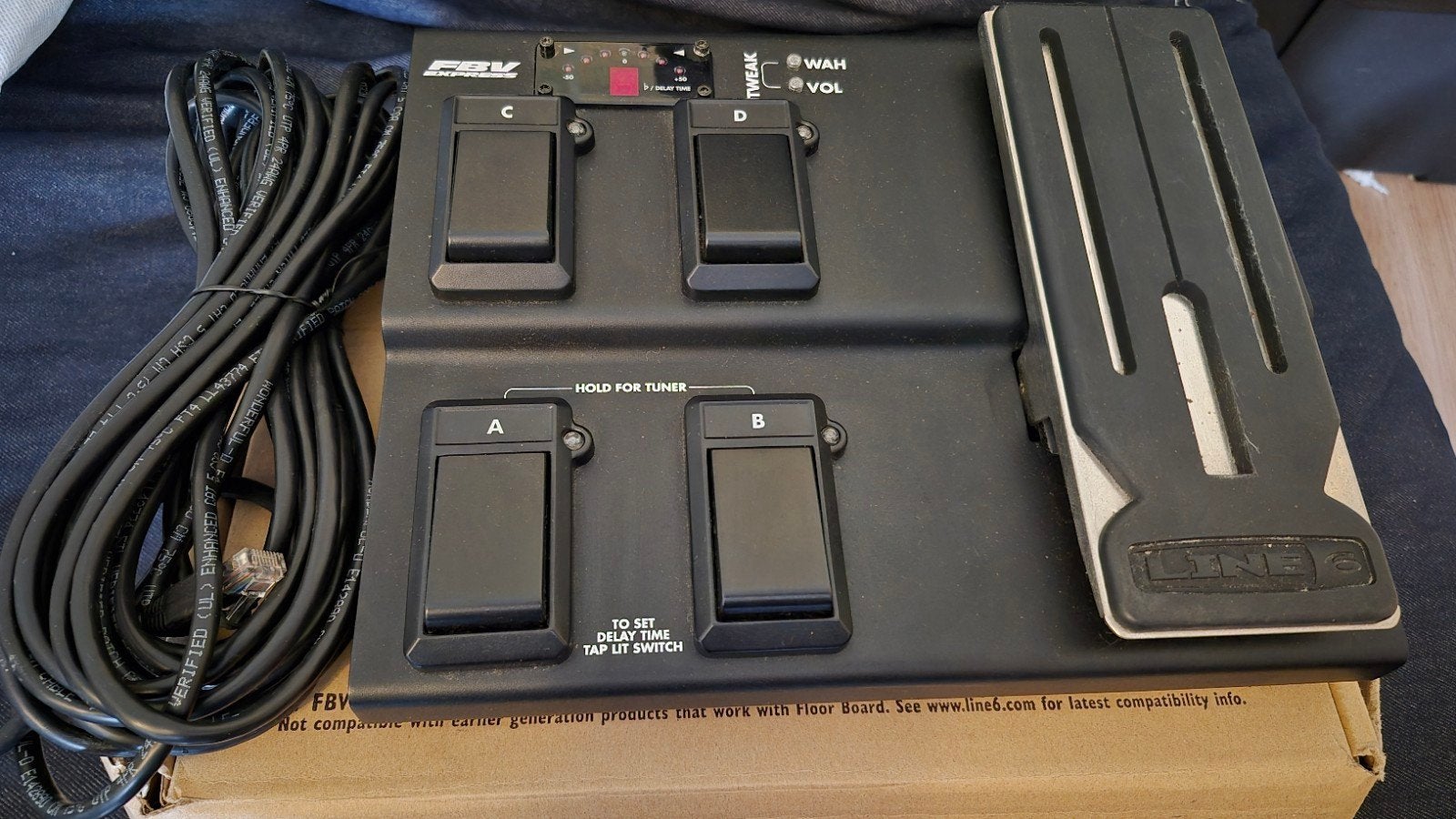 Line 6 FBV Express gitaar multi-effect pedaal, Muziek en Instrumenten, Ophalen of Verzenden, Gebruikt, Volume