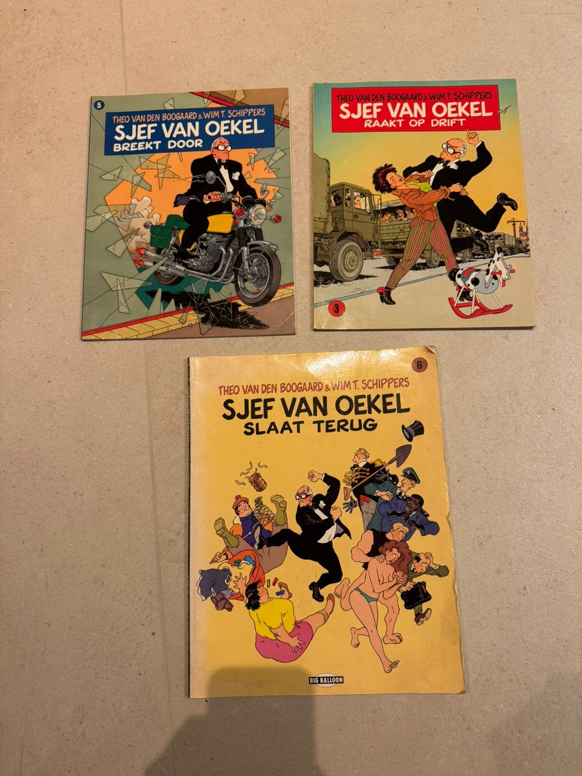 Stripboeken Sjef van Oekel, Meerdere stripboeken, Ophalen of Verzenden, Gelezen