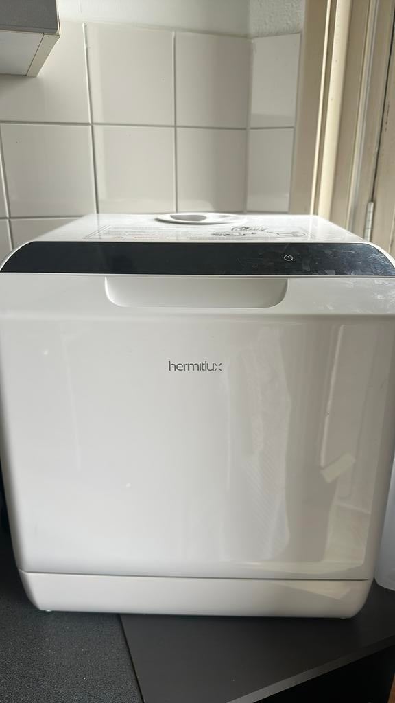 Mini vaatwasser - Hermitlux, Witgoed en Apparatuur, Vaatwasmachines, Ophalen, Gebruikt, Eco programma, Minder dan 10 liter