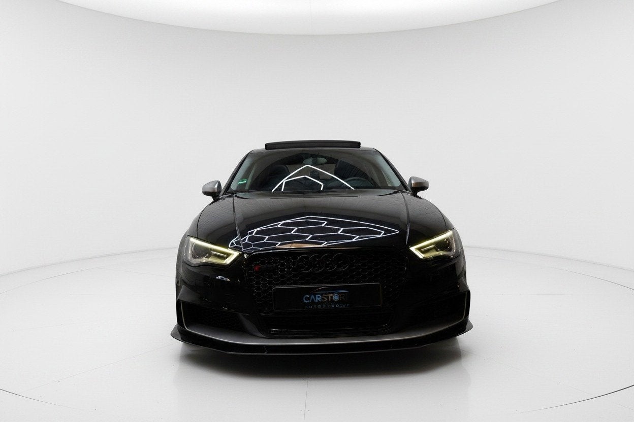 Audi A3 Limousine 1.4 TFSI CoD LIMO PANO RS LOOK UITLATEN, Auto's, Audi, Stof, Gebruikt, Zwart, Origineel Nederlands
