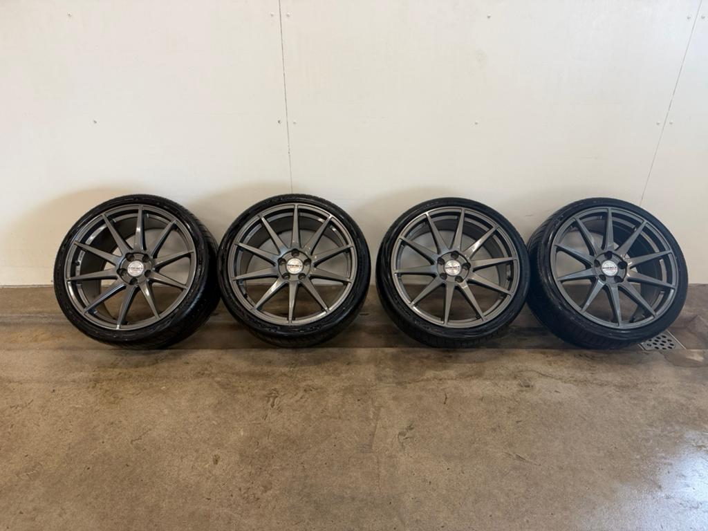 Breedset Borbet 19 inch voor oa Audi A5/S5, Auto-onderdelen, Banden en Velgen, Overige, Gebruikt, Overige, Banden en Velgen