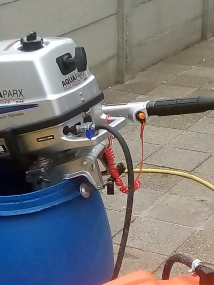 Rubberboot, Ophalen, Motor en Techniek