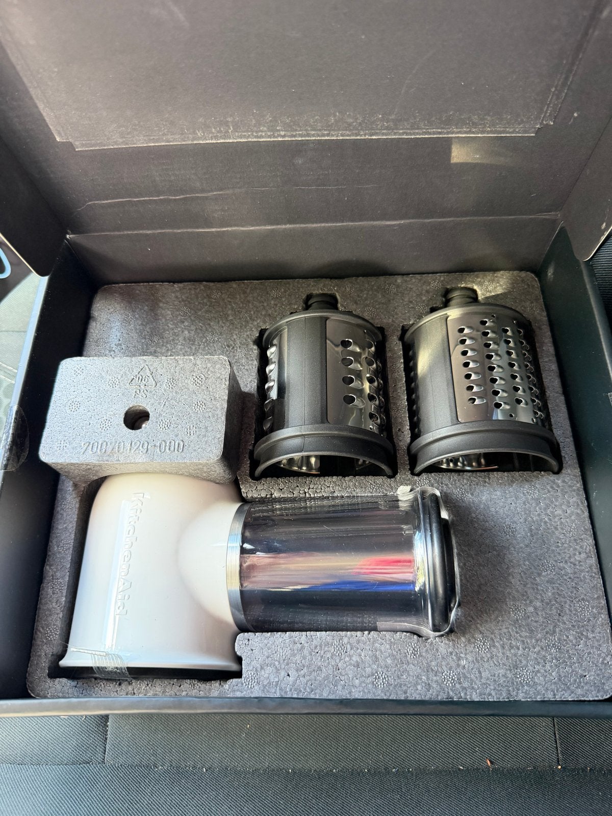 KitchenAid Foodprocessor/Shredder Opzetstuk, Ophalen, Zo goed als nieuw, Vaatwasserbestendig, Minder dan 1 liter