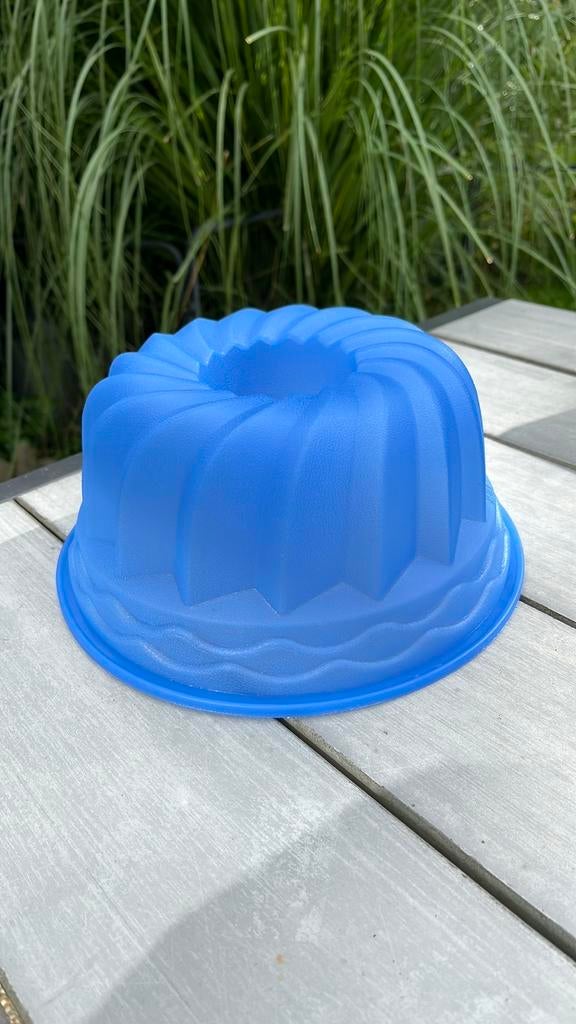 Blauwe siliconen tulband bakvorm., Ophalen of Verzenden