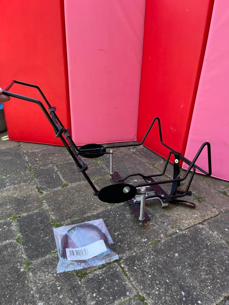 Steco Maxi Cosi drager voor bagagedrager - Baby-mee, Fietsen en Brommers, Fietsaccessoires | Fietsstoeltjes, Ophalen, Zo goed als nieuw