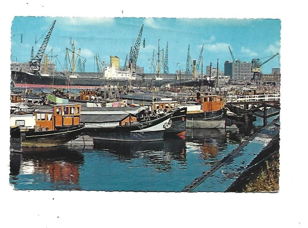 Rotterdam -Havengezicht, Verzenden, 1960 tot 1980, Gelopen, Zuid-Holland