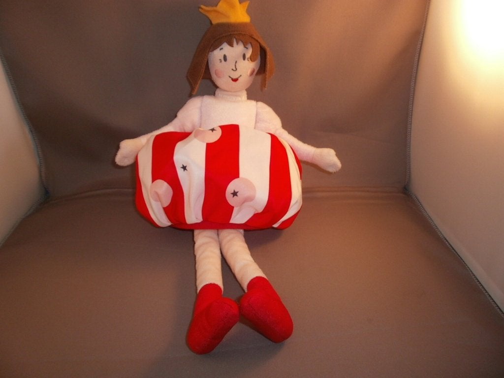 Ikea Prinses Klara Nojsig van zachte pop koningin Met rood/, IKEA, Overige typen, Nieuw, Ophalen of Verzenden