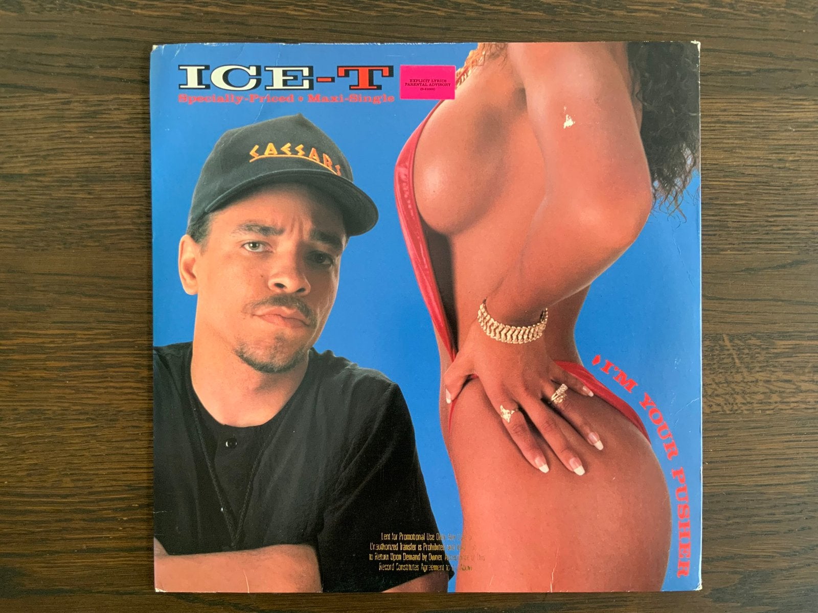 Ice T - I’m Your Pusher (Vinyl 12"), Ophalen of Verzenden, Zo goed als nieuw