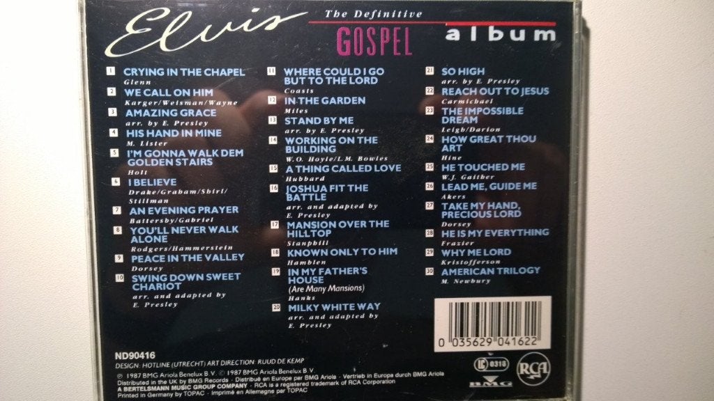 Elvis Presley - The Definitive Gospel Album, Ophalen of Verzenden, Zo goed als nieuw, Rock-'n-roll, Album