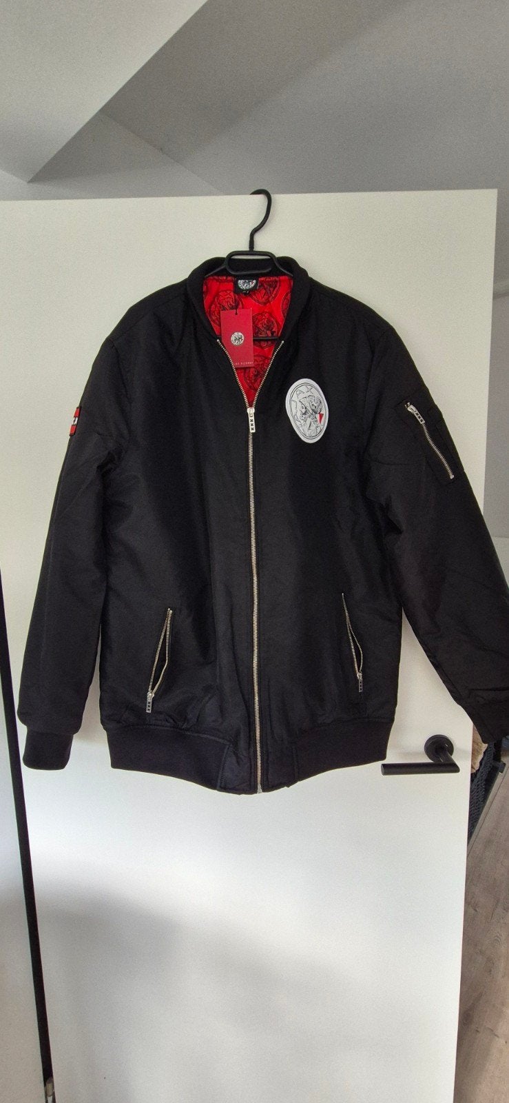 AJAX bomber jack maat xl, Ophalen of Verzenden, Ajax, Rood, Maat 56/58 (XL)