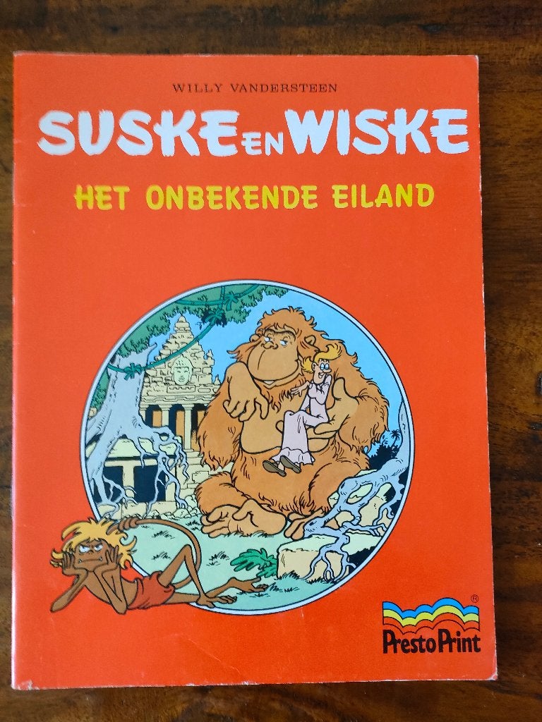 SUSKE EN WISKE reclame-uitgave PrestoPrint (jfb-susw), Eén stripboek, Ophalen of Verzenden, Gelezen