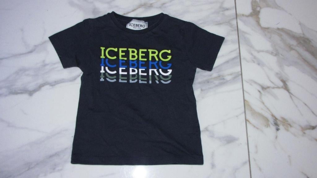 98 ICEBERG tshirt, Verzenden, Zo goed als nieuw, Jongen, Shirt of Longsleeve