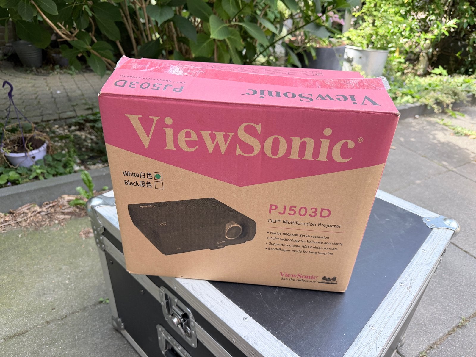 ViewSonic PJ503D DLP Multifunction Projector, Ophalen of Verzenden, Zo goed als nieuw, DLP, Overige resoluties