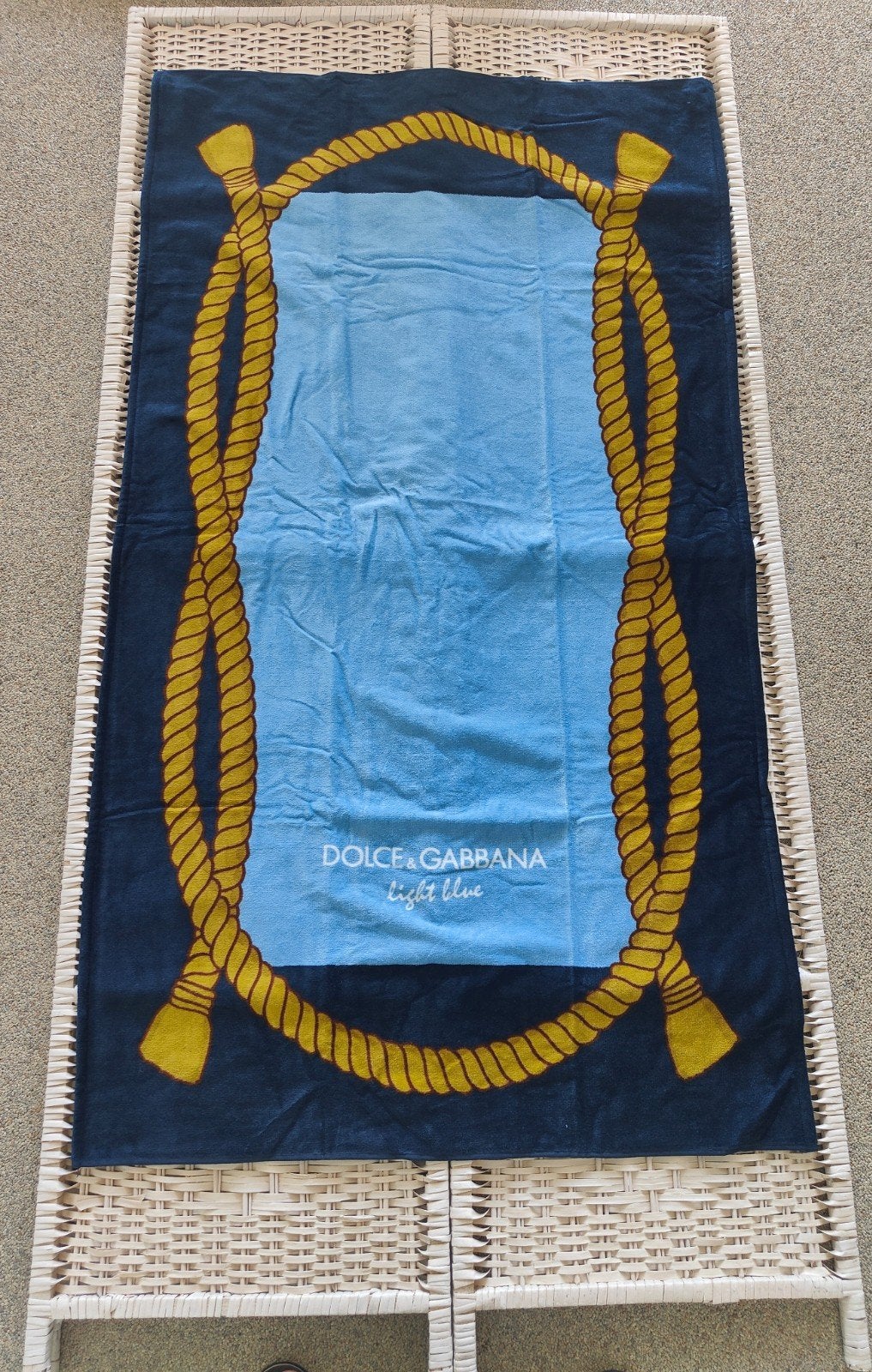 Badlaken / strandlaken D&G(promo-gift), Ophalen of Verzenden, Nieuw