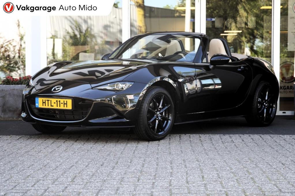 Mazda MX-5 1.5 SkyActiv-G 132 Kazari | NLD auto | 1e eigenaa, Keurmerk '100% Onderhouden', 12 maanden, Euro 6, 4 cilinders