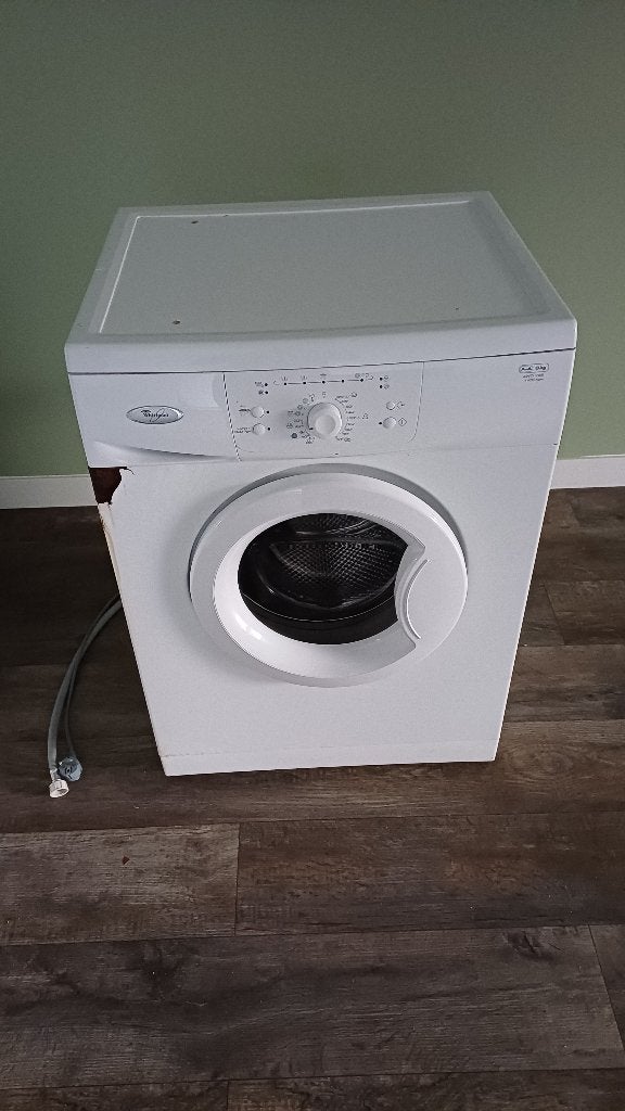 Wasmachine whirlpool, Ophalen, Gebruikt, 85 tot 90 cm, 1200 tot 1600 toeren