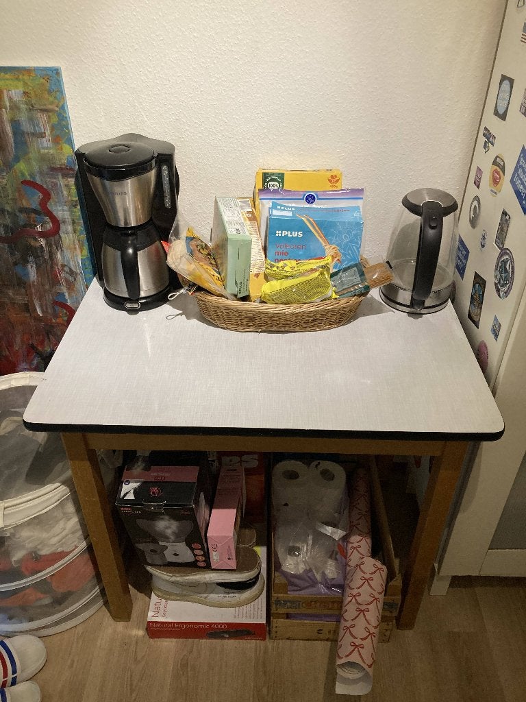 Formica set, Ophalen, Gebruikt, 50 tot 100 cm, Tot twee personen