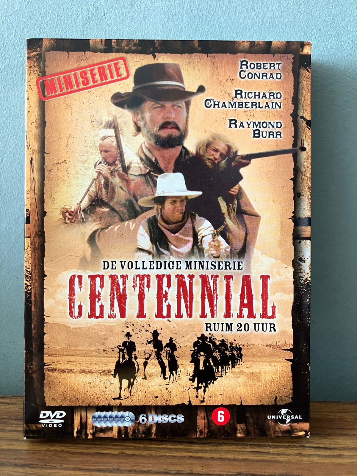 Centennial - De Volledige Miniserie (6 Discs), Engels, Nederlands, Ophalen of Verzenden, Zo goed als nieuw
