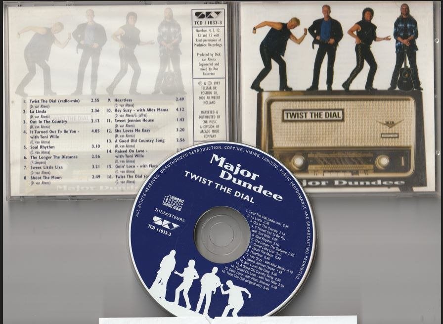 Major Dundee - Twist The Dial, Ophalen of Verzenden, Gebruikt