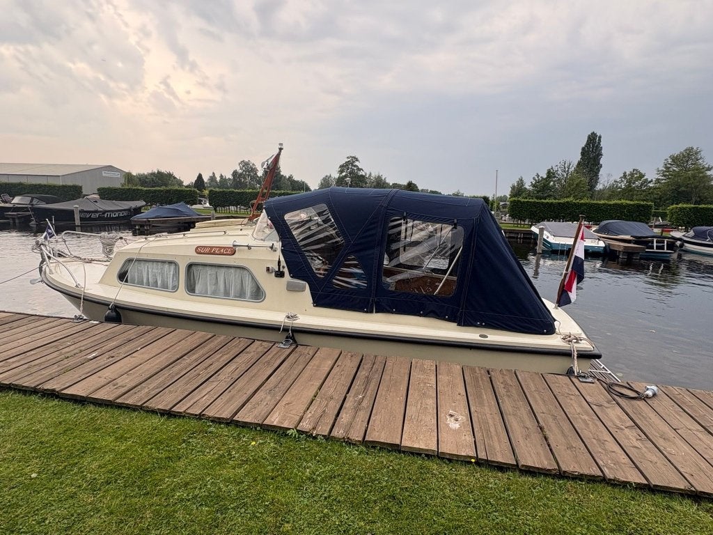 Zeer nette Waterland 700 polyester Kajuitboot vaarklaar., 70 cm, Gebruikt, 39 pk, Diesel
