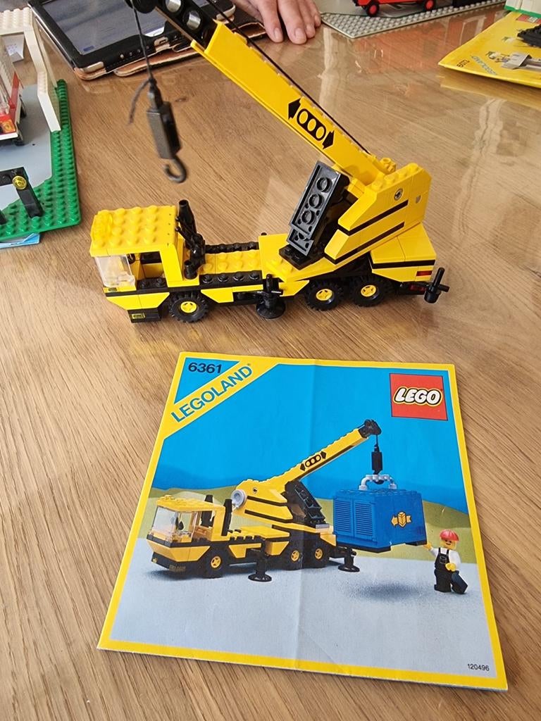 Hijskraan lego, Ophalen, Zo goed als nieuw