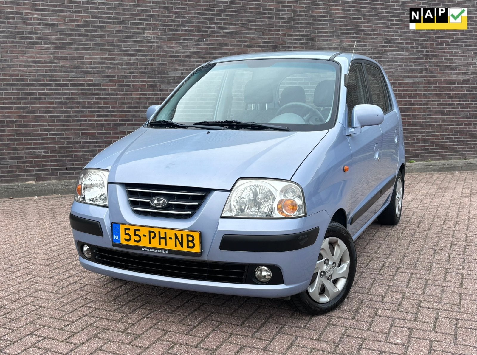 Hyundai Atos 1.1 AUTOMAAT NAP Nieuwe Distributie APK 05-2027, Auto's, 15 km/l, 31 €/maand, 4 cilinders, Origineel Nederlands