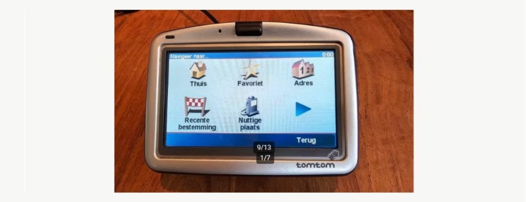 TomTom Go 910., Auto diversen, Autonavigatie, Ophalen, Gebruikt