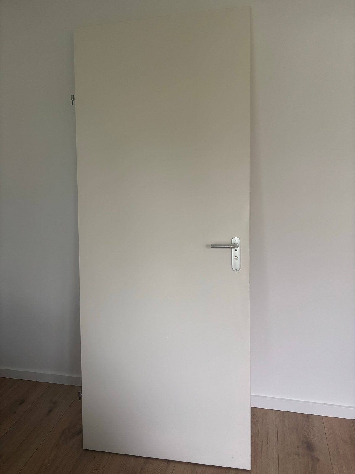 Opdek binnendeur wit (85,5x211,5 cm), Doe-het-zelf en Verbouw, Ophalen, 80 tot 100 cm, Binnendeur, Zo goed als nieuw