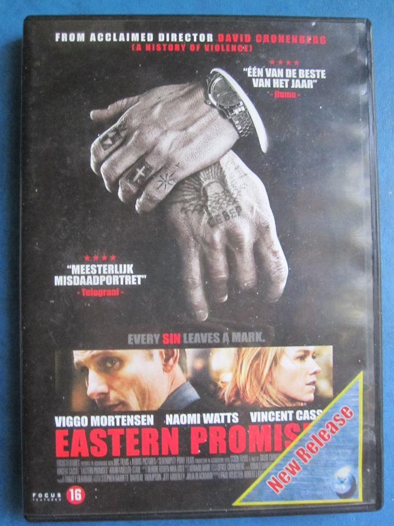 Eastern Promises (2007), Vanaf 16 jaar, Ophalen of Verzenden, Zo goed als nieuw, Actiethriller