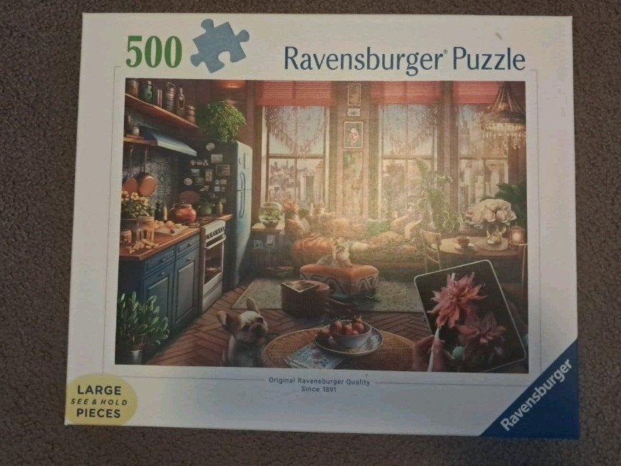 Ravensburger puzzel 500 XL stukjes, Ophalen of Verzenden, 500 t/m 1500 stukjes, Gebruikt, Legpuzzel