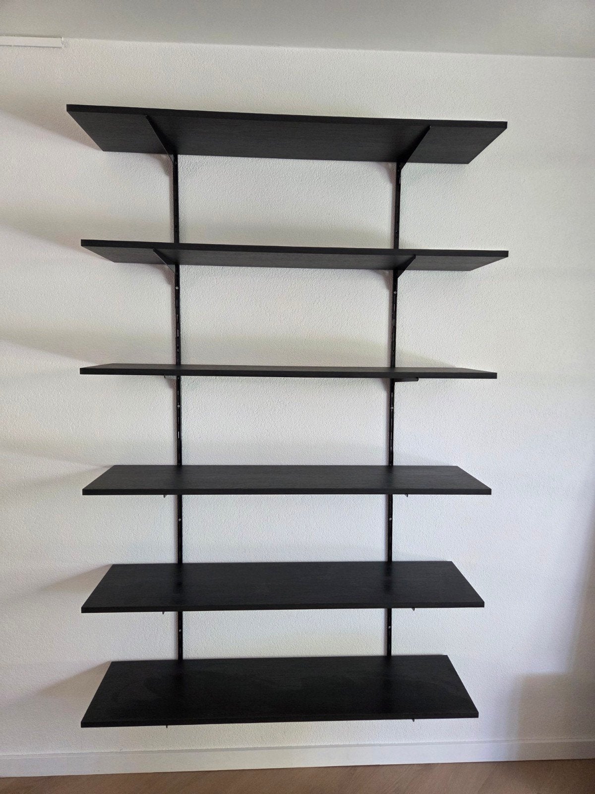 Wandkast / wandplanken, Huis en Inrichting, Kasten | Boekenkasten, Ophalen, 100 tot 150 cm, 200 cm of meer, Zo goed als nieuw
