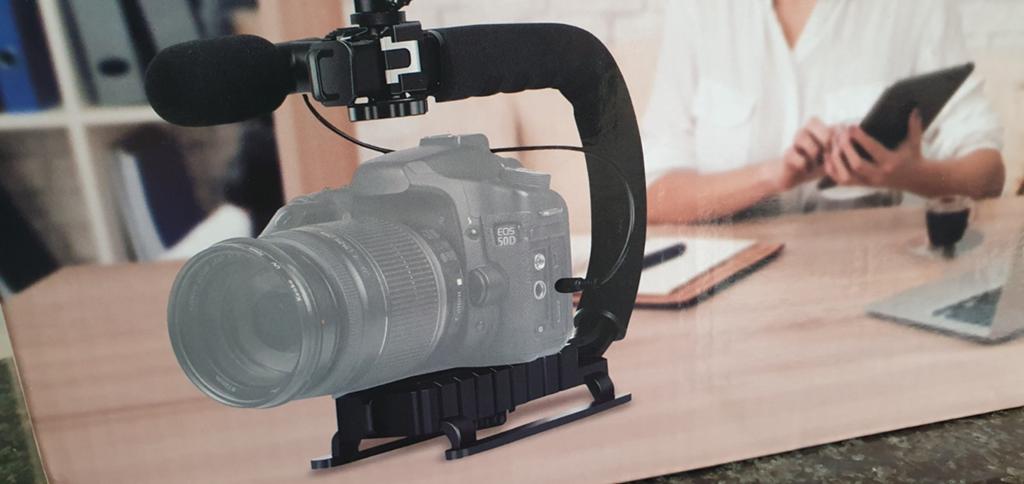 U-Shape Portable Handheld Bracket Stabilisator Kit, Audio, Tv en Foto, Fotografie | Professionele apparatuur, Ophalen of Verzenden