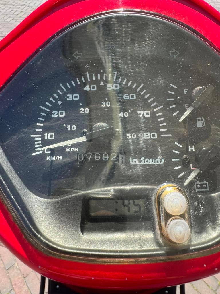 La Souris Sourini R 25Km/U 7692KM 2021 incl Garantie, Fietsen en Brommers, Snorfietsen en Snorscooters, Zo goed als nieuw, Benzine