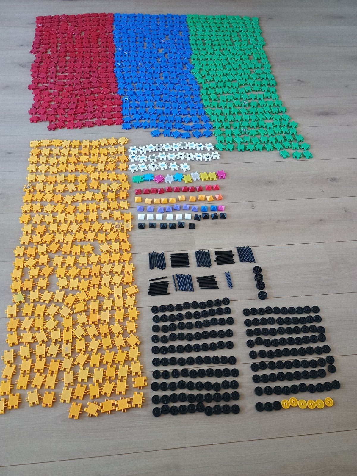 grote set Clics (1278 onderdelen), Ophalen, Gebruikt