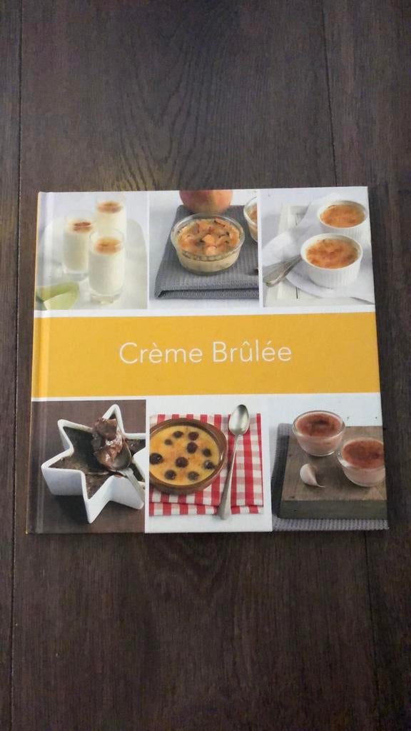 Crème Brûlée, Ophalen of Verzenden, Zo goed als nieuw, Cook & Co, Taart, Gebak en Desserts