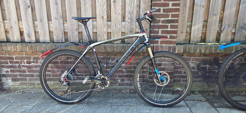 Cube Elite MTB Shimano Deore XT frame M met stuur verhoging, Fietsen en Brommers, Gebruikt, Hardtail, 49 tot 53 cm, Schijfrem