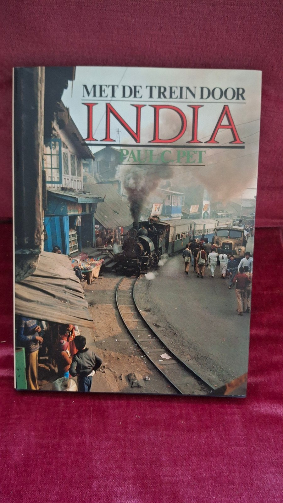 Boek Met de trein door India, Ophalen of Verzenden, Nieuw, Trein, Boek of Tijdschrift