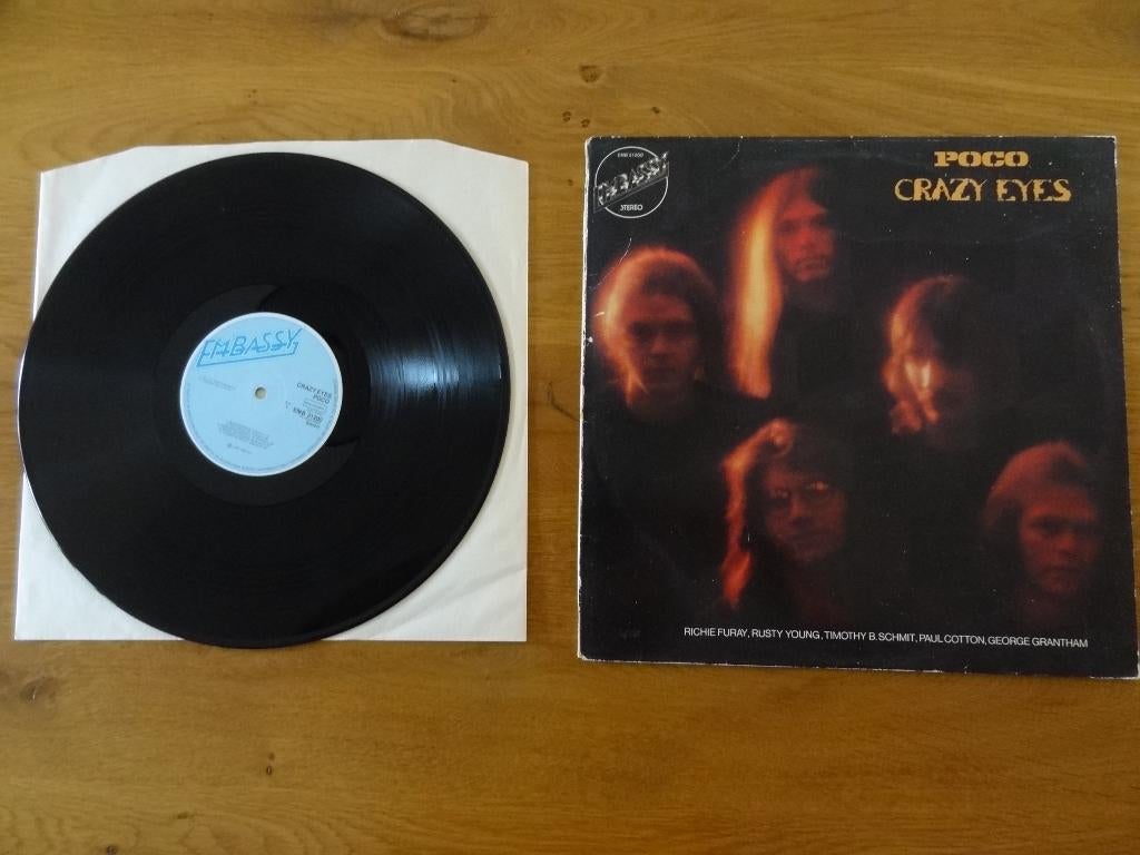 LP Poco - Crazy eyes, Cd's en Dvd's, Vinyl | Pop, Ophalen of Verzenden, Gebruikt, 12 inch