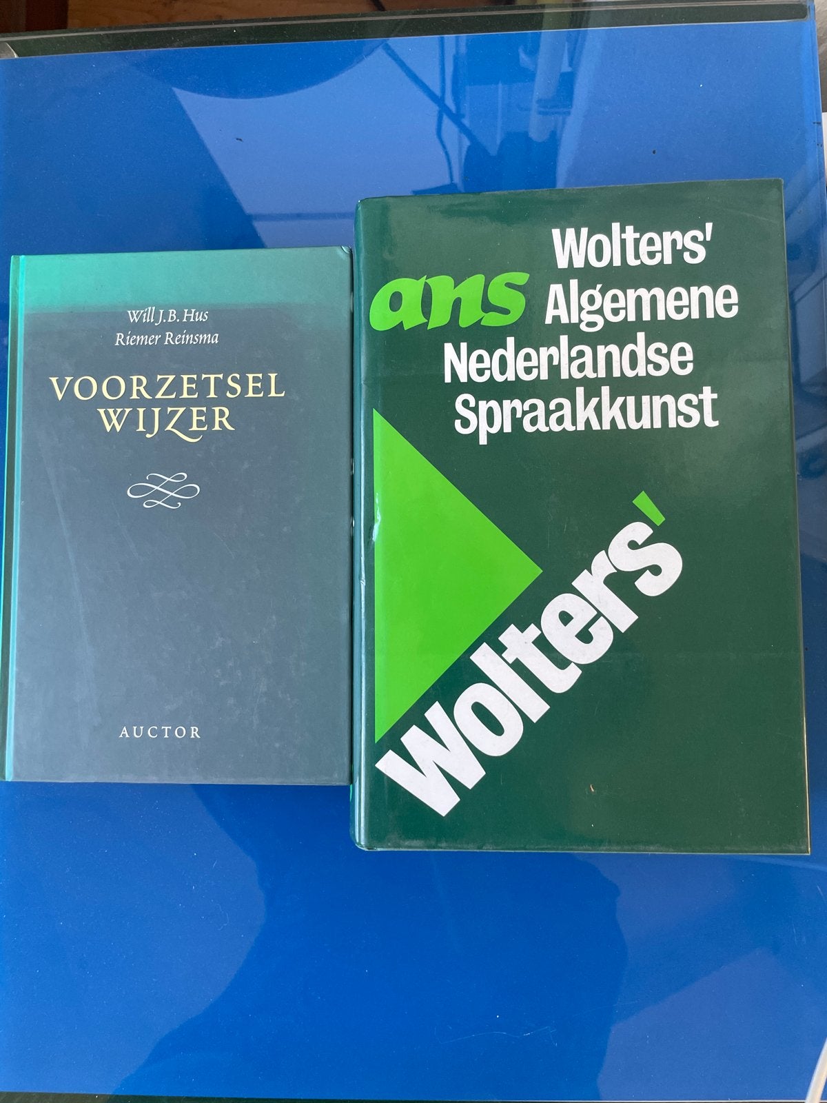 Nederlandse Taalboeken: Voorzetselwijzer & Algemene Spraakku, Ophalen of Verzenden, Gelezen, Non-fictie