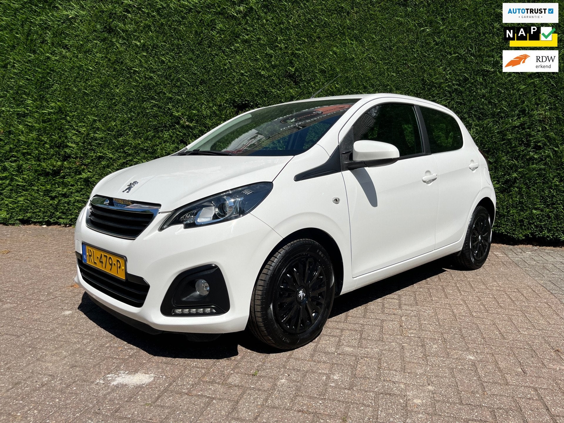 Peugeot 108 1.0 e-VTi Active, Airco - Led - 5-drs - Eerste e, Voorwielaandrijving, Gebruikt, Euro 6, 4 stoelen