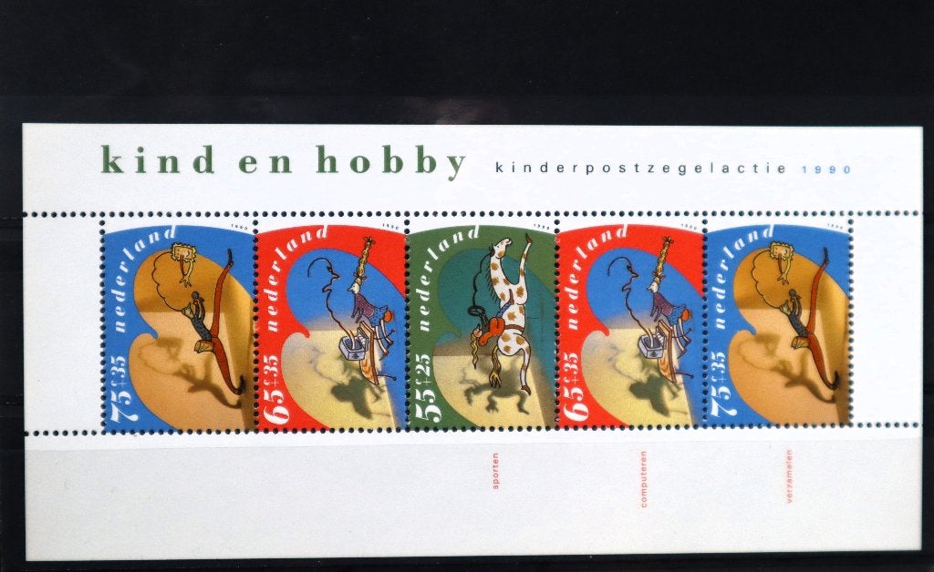 Nederland Kinderpostzegels 1990, Ophalen, Na 1940, Postfris