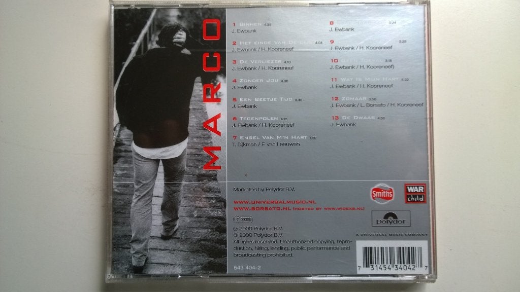 Marco Borsato - Luid En Duidelijk, Ophalen of Verzenden, Zo goed als nieuw, Pop, Album