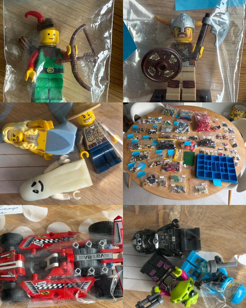 Top Verzameling Vintage LEGO, Gebruikt, Lego, Ophalen of Verzenden, Minifiguur