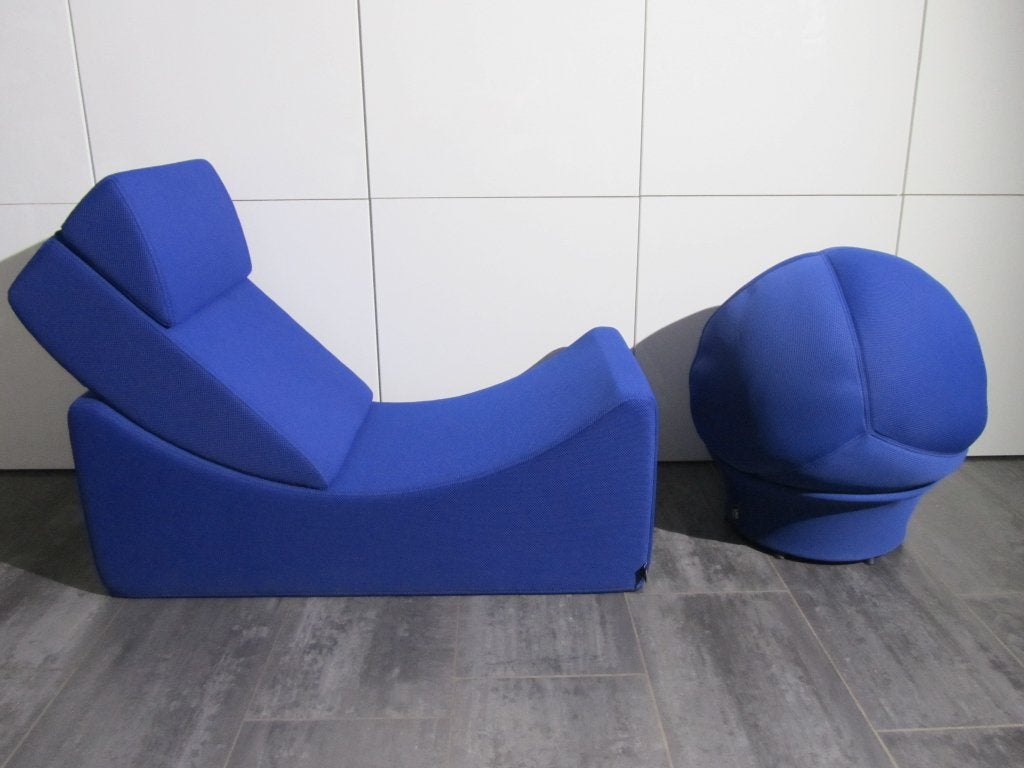 LINA moon chair + Frozen Ball - topstaat, Huis en Inrichting, Fauteuils, Zo goed als nieuw, Stof, 75 tot 100 cm, Ophalen