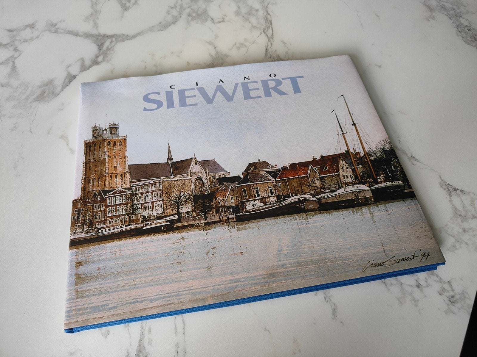 Ciano Siewert - Kunstboek met stadsgezichten, Ophalen of Verzenden, Zo goed als nieuw, Ciano Siewert, Nederland