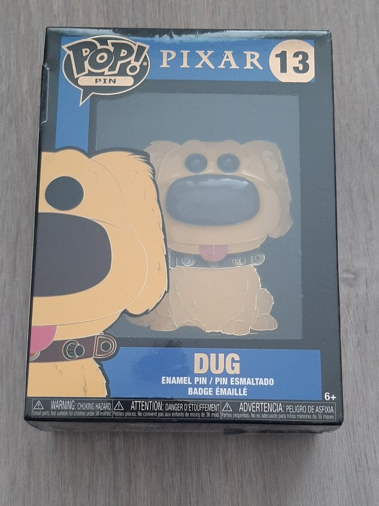 Funko Pop ! Pin Pixar 13 Dug en Pin Disney 03 Donald Duck, Ophalen, Nieuw