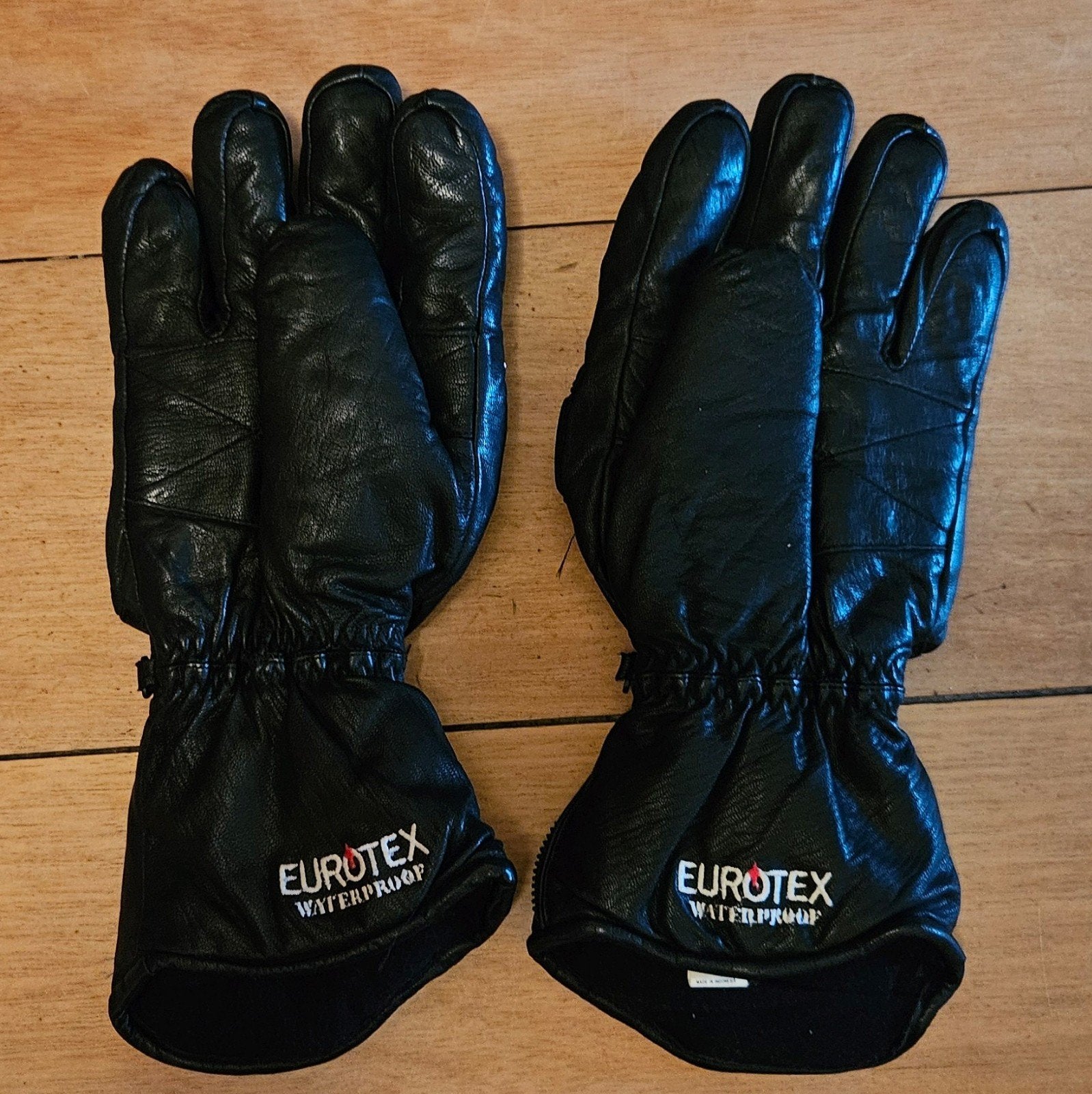 Chiba Motorhandschoenen (groot) - Zwart, Leer/Textiel, Heren, Ophalen of Verzenden, Chiba, Handschoenen