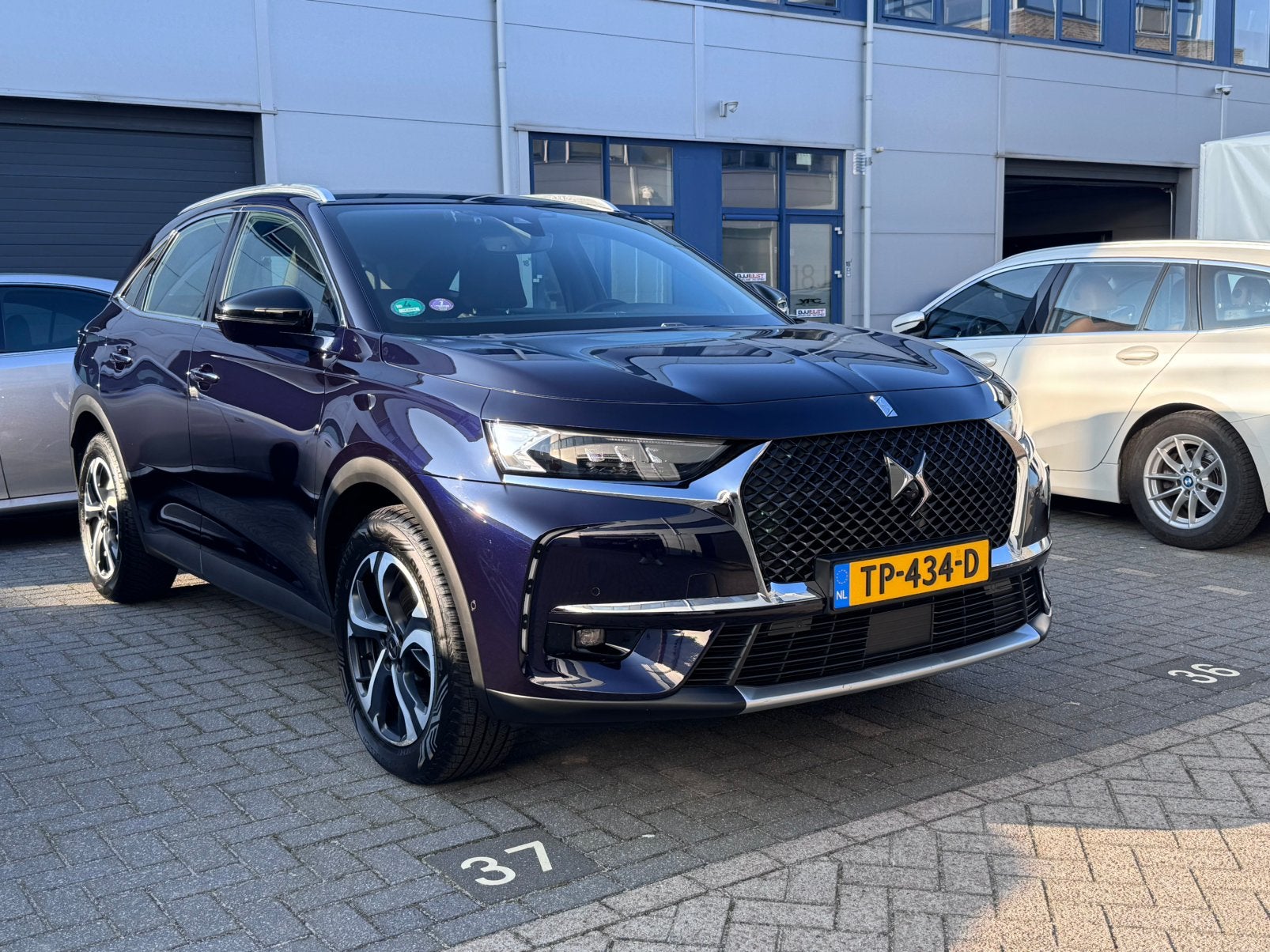 DS 7 1.6 Puretech 180pk Aut 2018 Blauw, Auto's, DS, 1550 kg, 4 cilinders, 181 pk, Blauw